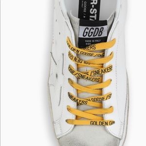 Golden goose shoe laces